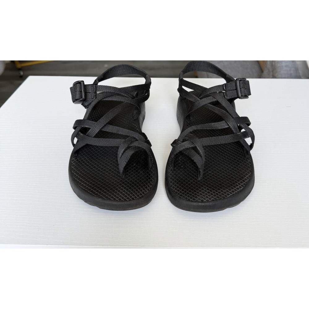 Chaco Strappy Sandals Black Women Size 9 Outdoor Hiking Comfort Adjustable - Picture 5 of 7